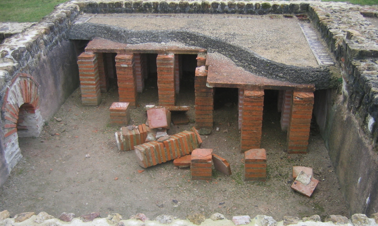 image remains roman hypocaust